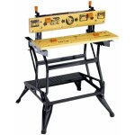 Black&decker - black + decker etabli - etau pliable grand format - wm825 - xj - plan de travail 740 x ...