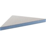 Etagre d'angle  carreler 24 x 24 cm x 2, 5 cm d'paisseur (livr avec kit de fixation)