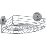 Etag�re d'angle de douche murale bari wenko fixation vaccum - loc� sans per�age, repositionnable, charge ...