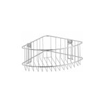 Etag�re d'angle douche murale, �tag�re angle salle de bain, classic, acier, 26, 5x10x19, 5 cm, brillant ...