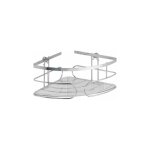 Etagre d'angle douche murale, tagre angle salle de bain, premium, acier inox, 26, 5x10x19 cm, brillant ...