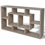 tagre armoire meuble design murale avec 8 compartiments couleur en chne