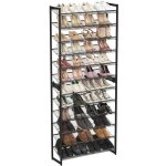 Songmics - tagères à chaussures 12 niveaux, lot de 2 meubles à chaussures empilables 6 rangées, pour ... Songmics - tagères à chaussures 12 niveaux, lot de 2 meubles à chaussures empilables 6 rangées, pour ...
