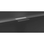 Itar - etagre pour crdence - dcor : inox satin - largeur : 280 mm -