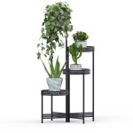 Unho - tag�re � fleurs fer forg� - porte plante int�rieur ext�rieur avec 4 niveaux echelle escalier pour ...