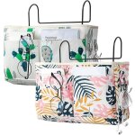 Etag�re pour lit mezzanine, 2pcs tablette lit mezzanine avec crochets, organisateur de lit de dortoir ...