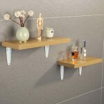 �tag�re londonienne / fixation murale / support d'angle en m�tal estamp� pour console, 145 mm x 115 mm, ...