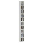 Idimex - etag�res modulables musique pour cd et dvd, en m�lamin� blanc mat