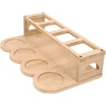 �tag�re de rangement pour pots d'huile dans un meuble de cuisine en bois - �tag�re de rangement alimentaire ...