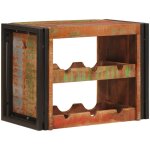 �tag�re � vin marron 100 x 45 x 33 cm bois r�cup�r� massif vidaxl