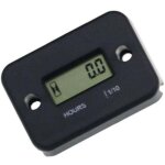 �tanche �cran lcd compteur num�rique heure moteur portable gauge compteur horaire moto bateau compteur ...