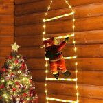 tanche guirlande lumineuse led pre nol - 8 modes  mmoire, minuteur intelligent pour dcoration intrieur ...