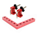 �tau d'angle 90� 120x120mm, serrage rapide pour menuiserie et fixation d'angle