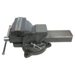 Etau fonte 125mm base tournante 360° Etau fonte 125mm base tournante 360°