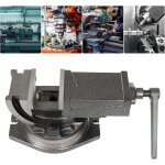 �tau inclinable pour machine - 100 mm - perceuse � colonne professionnelle pour �tabli en acier, pince ...