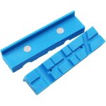 Étau multifonction en aluminium et en caoutchouc souple de 14 cm de long, accessoire de protection pour ... Étau multifonction en aluminium et en caoutchouc souple de 14 cm de long, accessoire de protection pour ...