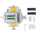 �tau multifonctionnel pour perceuse � glissi�re crois�e, en acier alli�, 0 � 80mm, 2 voies, compos� x ...