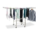 Relaxdays - etendoir lessive xxl, séchoir droit, tour avec ailes et roulettes, pliable hlp 111x 185, ... Relaxdays - etendoir lessive xxl, séchoir droit, tour avec ailes et roulettes, pliable hlp 111x 185, ...