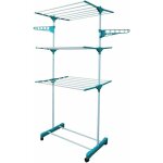 Prodiytools - etendoir a linge vertical xxl interieur exterieur avec des roues 3 niveaux Prodiytools - etendoir a linge vertical xxl interieur exterieur avec des roues 3 niveaux