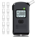 Ethylotest electronique � double capteur, alcootest professionnel avec �cran lcd num�rique, etylometre ...