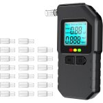 �thylotest �lectronique portable avec fonction de rangement et indication vocale, dot� d'un �cran lcd ...