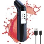 Éthylotest Électronique - rechargeable & portable, Éthylomètre numérique professionnel avec batterie ... Éthylotest Électronique - rechargeable & portable, Éthylomètre numérique professionnel avec batterie ...