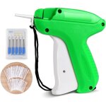 Etiqueteuse pistolet d'etiquettes prix etiquettes de marque de v�tement avec 1000 fils paddle (blanc, ...