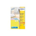 Etiquettes adresses laser 46 x 11, 1 mm avery l7656 - 25 - pochette de 2100