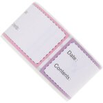 Tiquettes alimentaires avec date large gamme de modles en rouleau pour conglateur et rfrigrateur ...