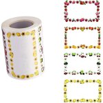 �tiquettes autocollantes pour pots de confiture - �tiquettes d�coratives amovibles pour pots de confiture ...