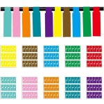 �tiquette de cables, 10 couleurs 300 pi�ces �tiquettes auto - adh�sives de c�ble �tanche identification ...