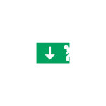Etiquette de signalisation adh�sive pour bloc lumineux