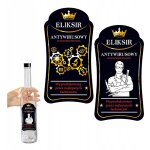 �tiquettes pour vodka 10x �lixir antivirus premium