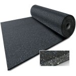 Etm ? tapis de s�curit� en granul�s de caoutchouc 125 x 500 cm ? �paisseur 10 mm ? antid�rapant pour ...