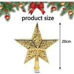 �toile pour sapin de no�l, glitter tree top d�coration �toile, pour les d�corations de sapin de no�l ...