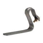 Etrier galvanis� avec plaque pour tuile