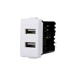 Ettroit - double prise de chargeur usb type a 5v 2. 1a compatible avec la s�rie solaire matix