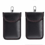 �tuis � cl�s (2 pi�ces), universels, 19, 5x9 cm, noirs