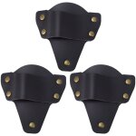 tui pour lampe torche tactique (lot de 3), porte - lampe torche rotatif avec clip ceinture et tui de ...