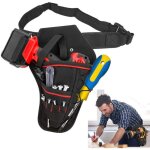 �tui de perceuse renforc� am�lior�, ceinture porte - outils, sac banane d'�lectricien, pochette � outils ...