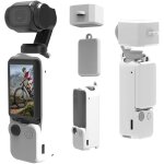 tui en silicone souple adapt au pocket 3, compatible avec le dji osmo pocket 3, protection d'objectif, ...