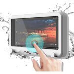�tui t�l�phone �tanche avec support mural 360�, id�al douche & salle de bain - compatible smartphones ...