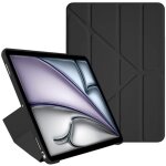 Étui à trois volets pour ipad air 13e génération 6e 2024 (noir) Étui à trois volets pour ipad air 13e génération 6e 2024 (noir)