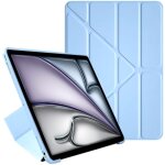 tui  trois volets pour ipad pro 11 gen. 5 2024 (bleu)
