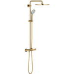 Grohe - euphoria system 310 colonne de douche avec thermostatique pour montage mural, cool sunrise (26075gl0) ...