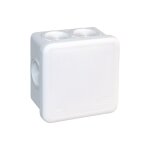 Boite blanche ip55 membrane �tanche - 960� - 7 entr�es - sum'ohm 80x80x45mm