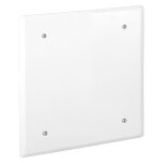 Eur ohm - couvercle de finition - fixation par vis (non dcl) 200x200 . ref : 510 05 / 511 06 Eur ohm - couvercle de finition - fixation par vis (non dcl) 200x200 . ref : 510 05 / 511 06