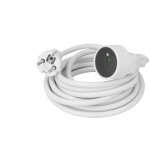 Eur ohm - rallonge lectrique 2p + t, 10 / 16a, 230v - h05 vv - f 3g1, 5mm 10m