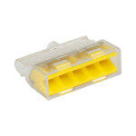 100 bornes isol�es 5 conducteurs 1 - 2, 5mm (con5)