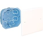 Eur ohm - boite de drivation standard placo + couvercle - xl pro 100x100x50mm